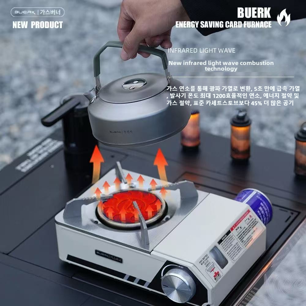 Outdoor Kitchen Power Burner - BUERK 4000W 赤外線ストーブ ポータブル ハイパワー アウトドア