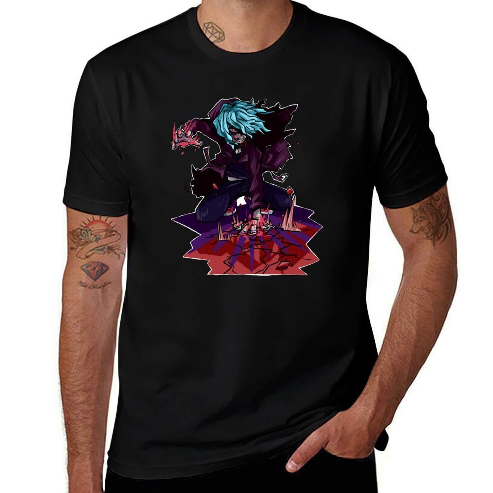 Outdoor Power Plus - Power of DECAY Tシャツ プラスサイズ アウトドア