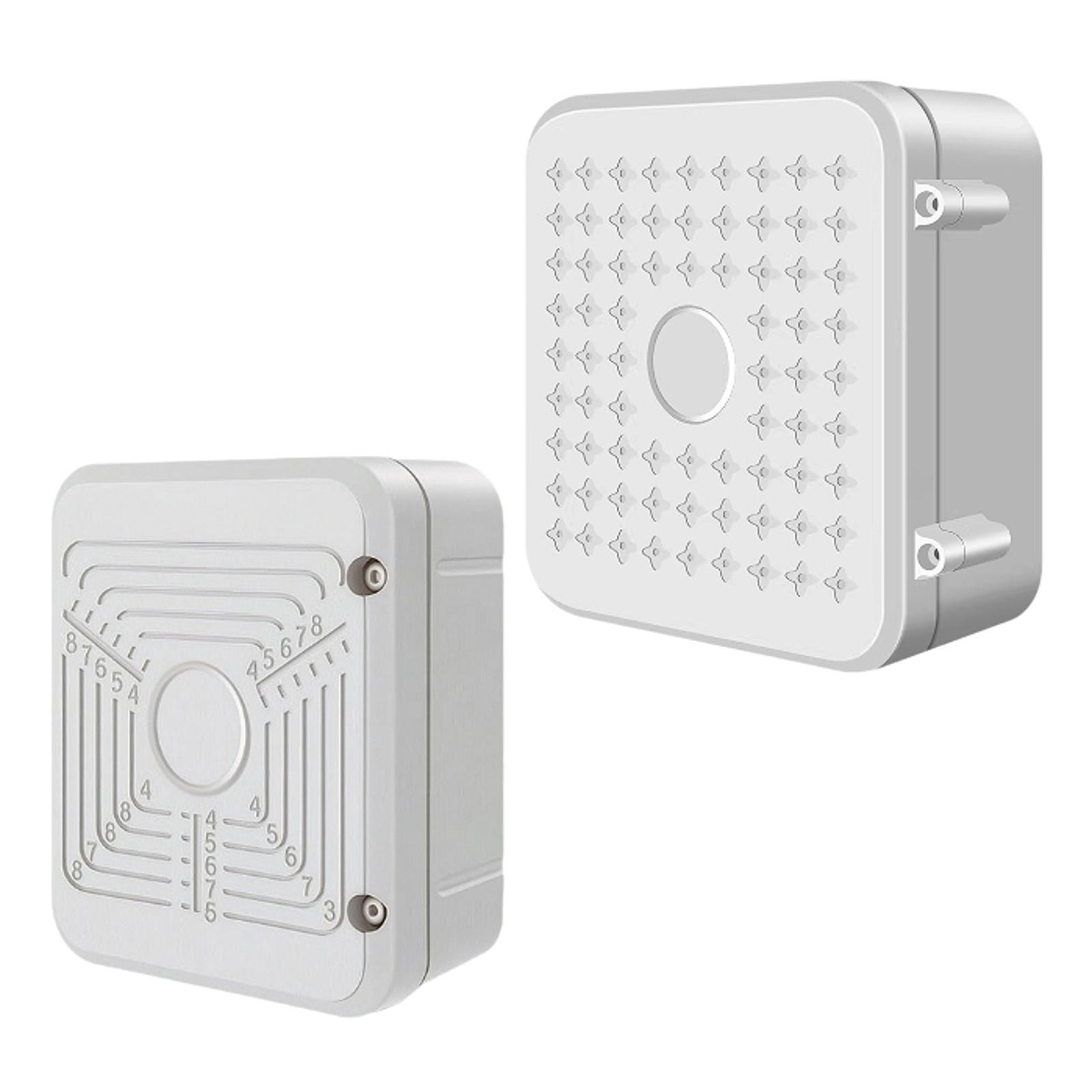 Outdoor Power Cable Junction Box - 防水電源ボックス電気接続エンクロージャ防塵ケース屋外壁掛けセキュリティシステム用ケーブル収納