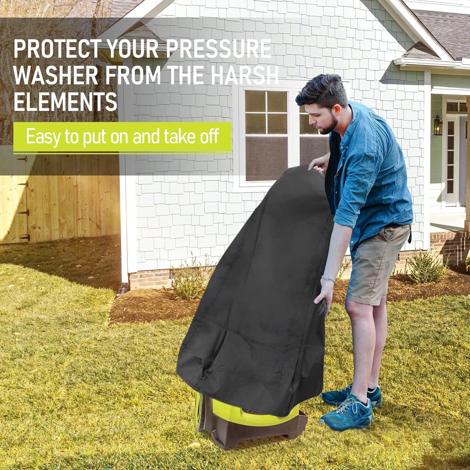 電動高圧洗浄機用屋外カバー UV耐性 耐久性保護 収納用電動 - Outdoor Power Washer Storage のレビューと価格