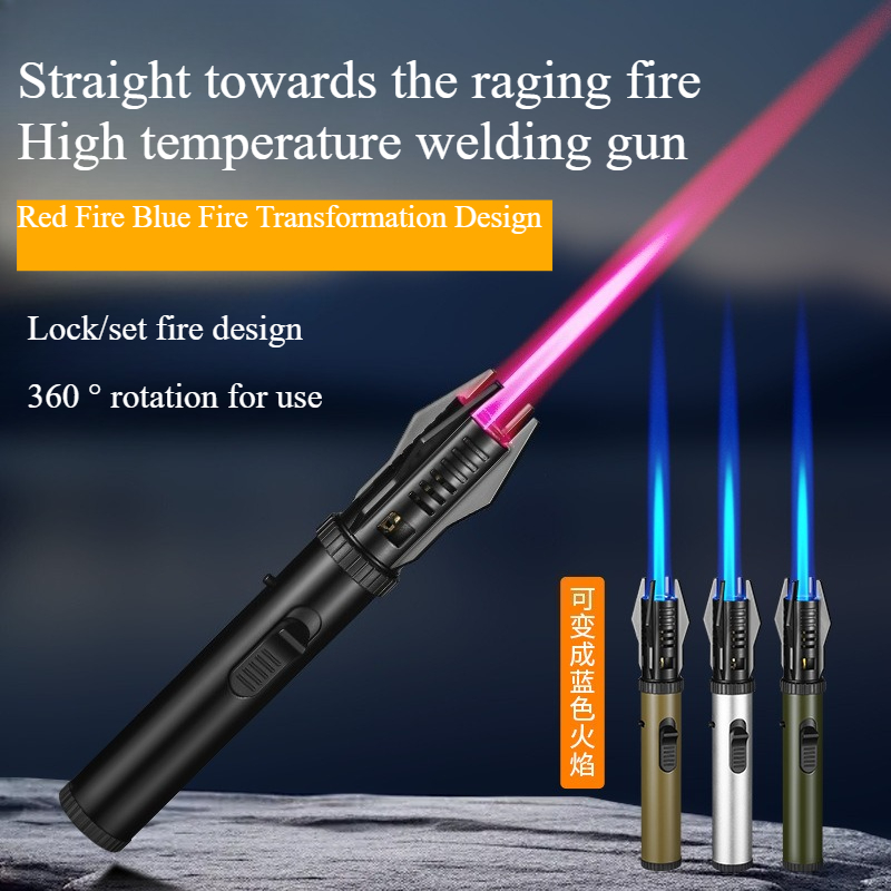 1800 ° 高温スプレーガンブタンガスライター金属屋外防風 - Outdoor Power Solutions のレビューと価格