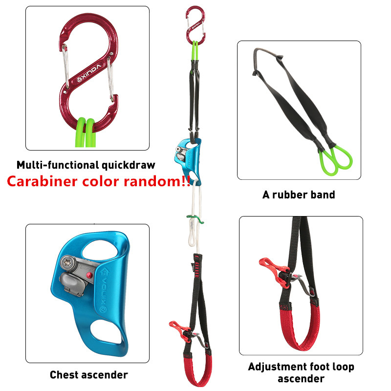 Xinda アウトドア ロッククライミング アセンダー ウォ - Outdoor Power Solutions のレビューと価格