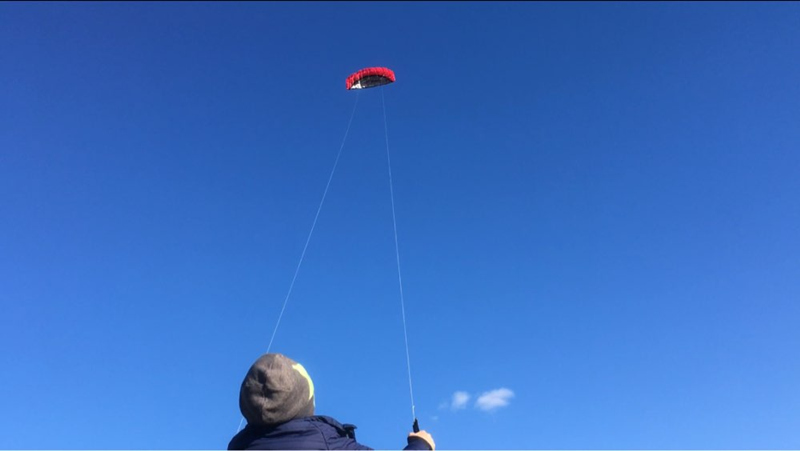 250 センチメートル新しい初心者向けカイトサーフデュアルラ - Outdoor Power Line のレビューと価格