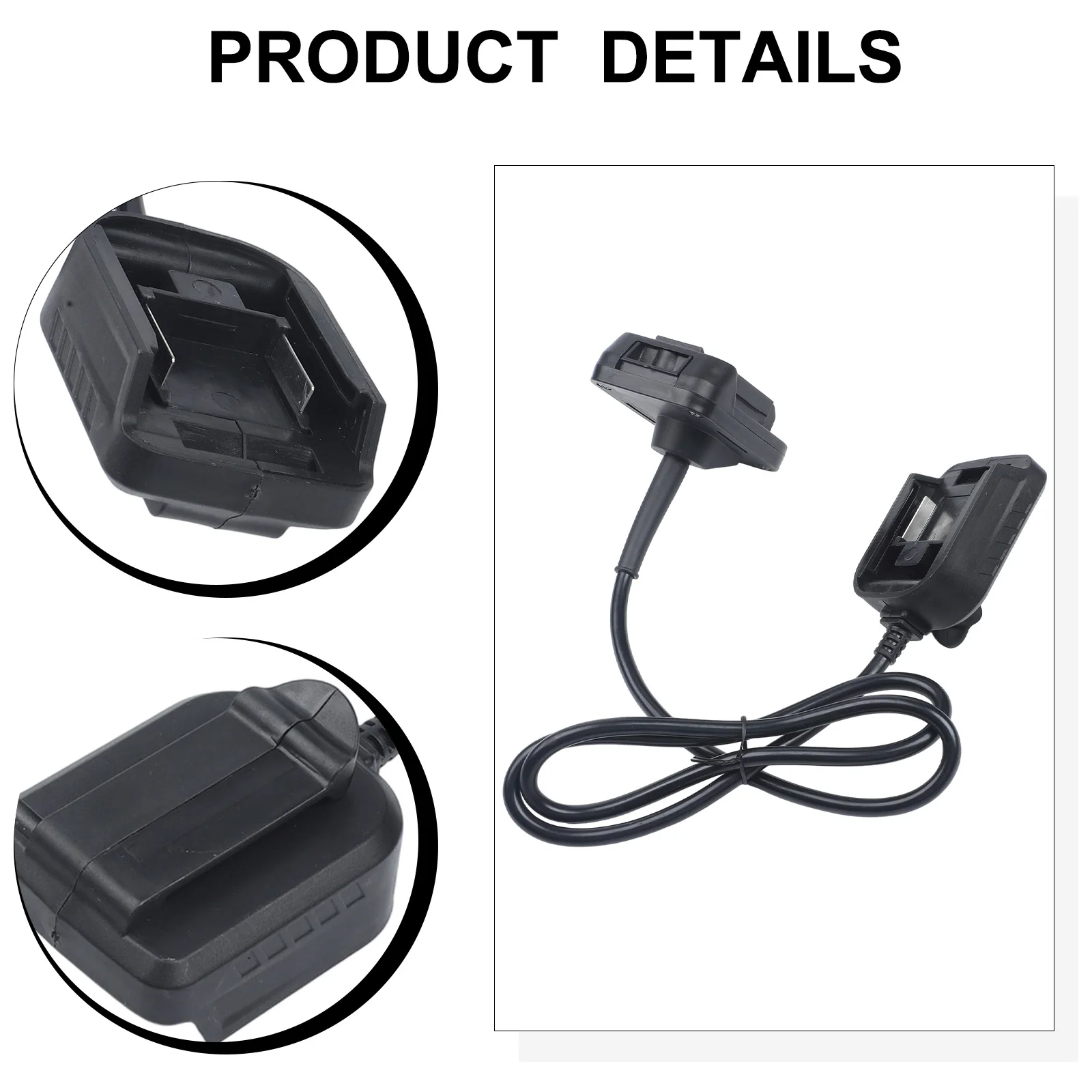 18V 21V バッテリーアダプター、安全接続と短絡保護機能 - Outdoor Power Solutions のレビューと価格