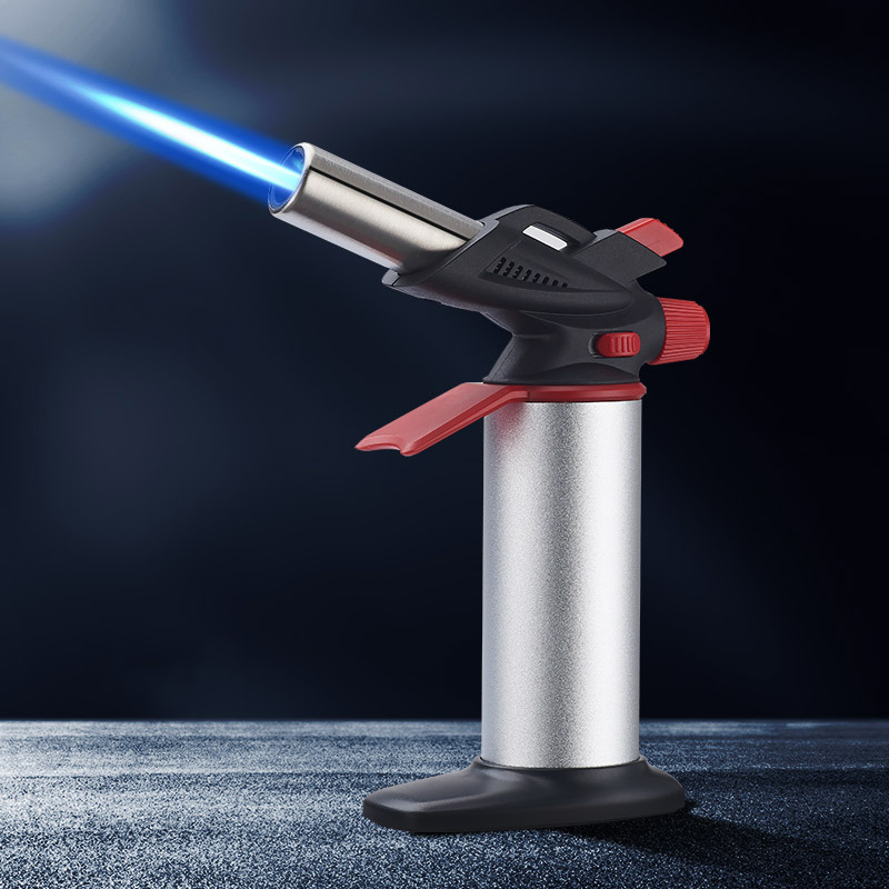 強力な防風ブルーフレームジェットトーチガスライター屋外葉巻バ - Outdoor Kitchen Power Burner のレビューと価格