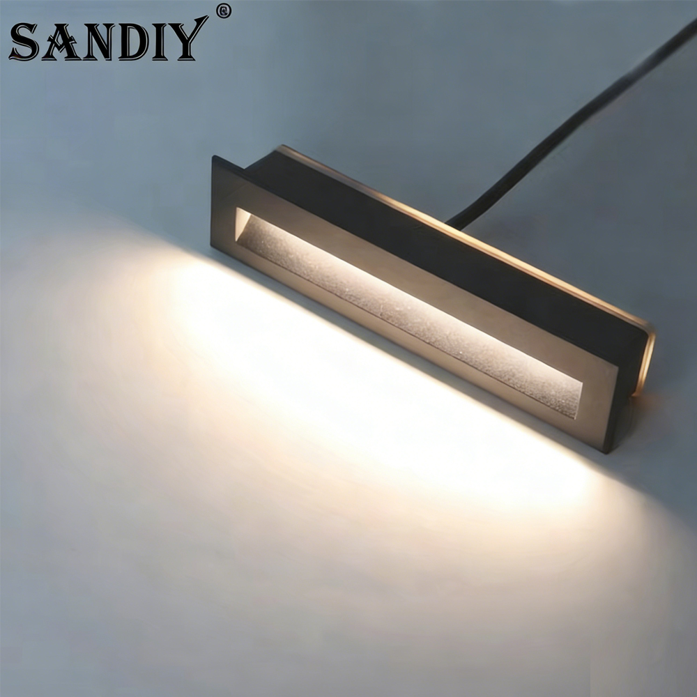 SANDIY 階段ライト モーション センサーの壁の燭台ラン - Outdoor Power Outlet Weatherproof のレビューと価格