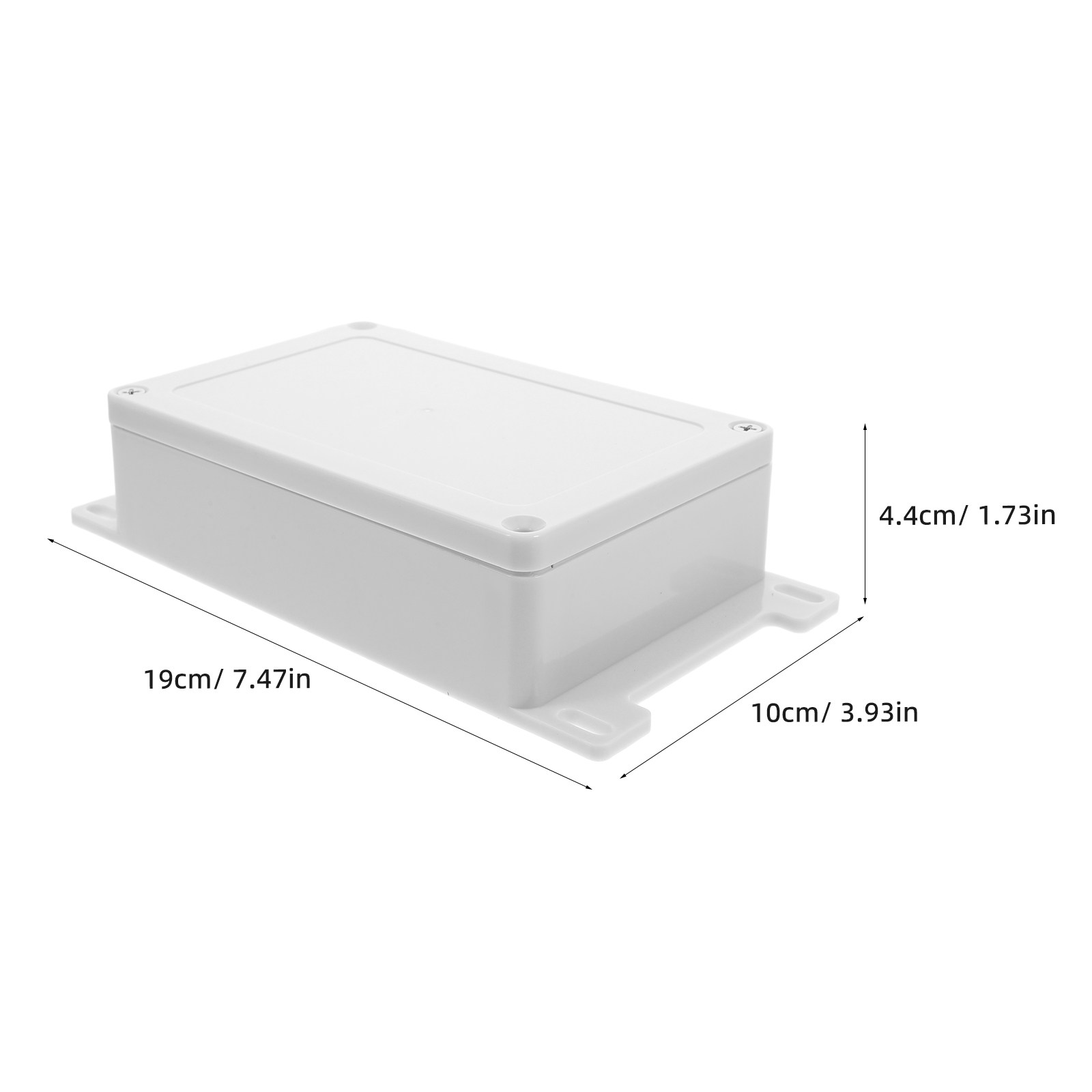 屋外用防水ジャンクションボックス プラスチック製電気ボックス - Outdoor Power Cable Junction Box のレビューと価格