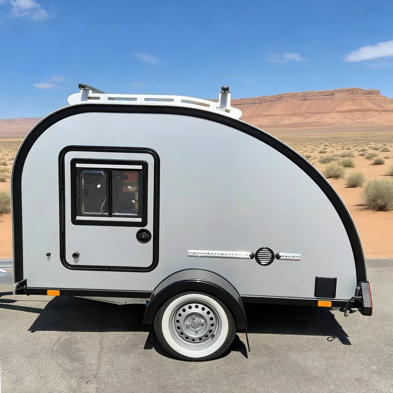 カスタムフル装備キャンピングトレーラー、ソーラーパワー内蔵、 - Outdoor Power Solutions のレビューと価格