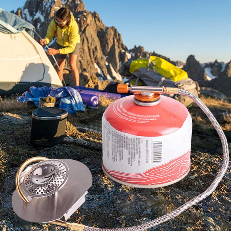 ステンレス鋼のポータブル屋外キャンプガスストーブ,アルパイン - Outdoor Kitchen Power Burner のレビューと価格