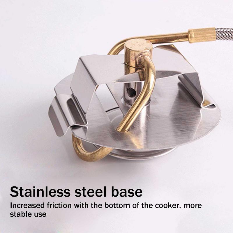 ステンレス鋼のポータブル屋外キャンプガスストーブ,アルパイン - Outdoor Kitchen Power Burner のレビューと価格