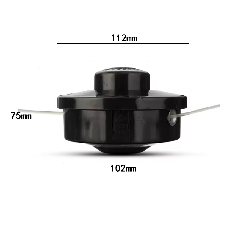 家庭用トリマーヘッドユニバーサルライントリマー交換ヘッド芝刈 - Outdoor Power Line のレビューと価格