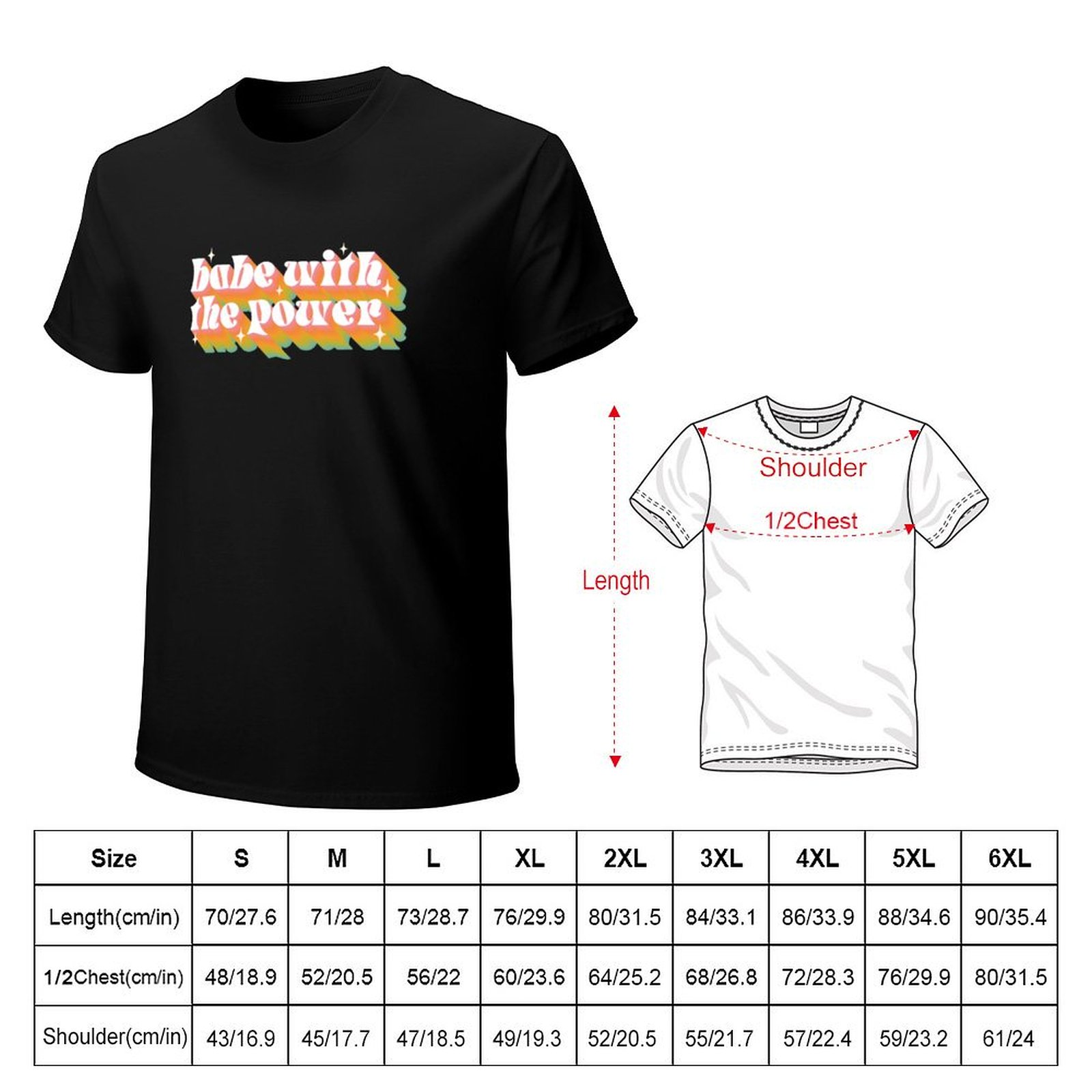 パワフルなベイブTシャツ、プラスサイズ、アウトドアカジュアル - Outdoor Power Plus のレビューと価格