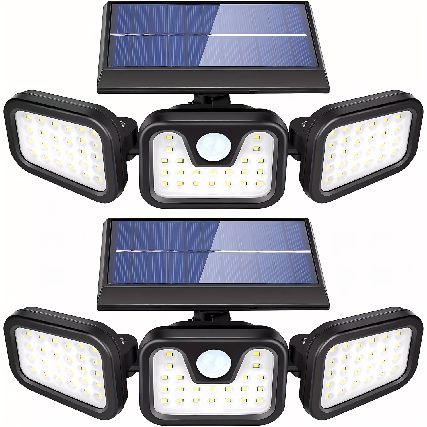74 LED ソーラーパワーモーションセンサーライト ウォー - Outdoor Power Outlet Weatherproof のレビューと価格