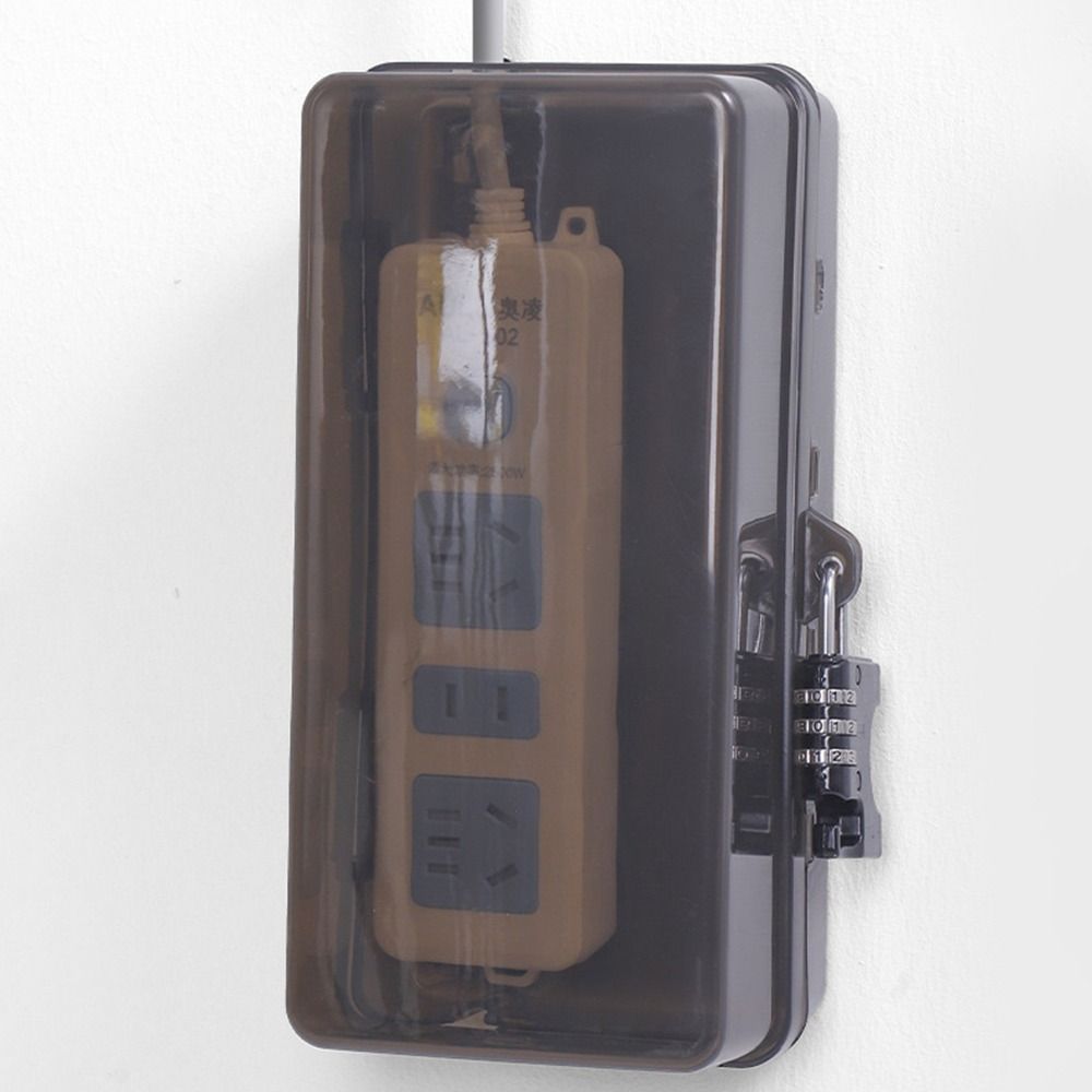 持ち運び可能なプラスチック製プラグボックス。盗難防止、防水機 - Outdoor Power Outlet Weatherproof のレビューと価格