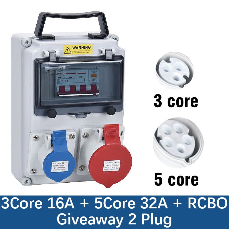 防水仕様の産業用ソケットボックス。屋外用壁掛け配電ボックス。 - Outdoor Power Outlet Weatherproof のレビューと価格
