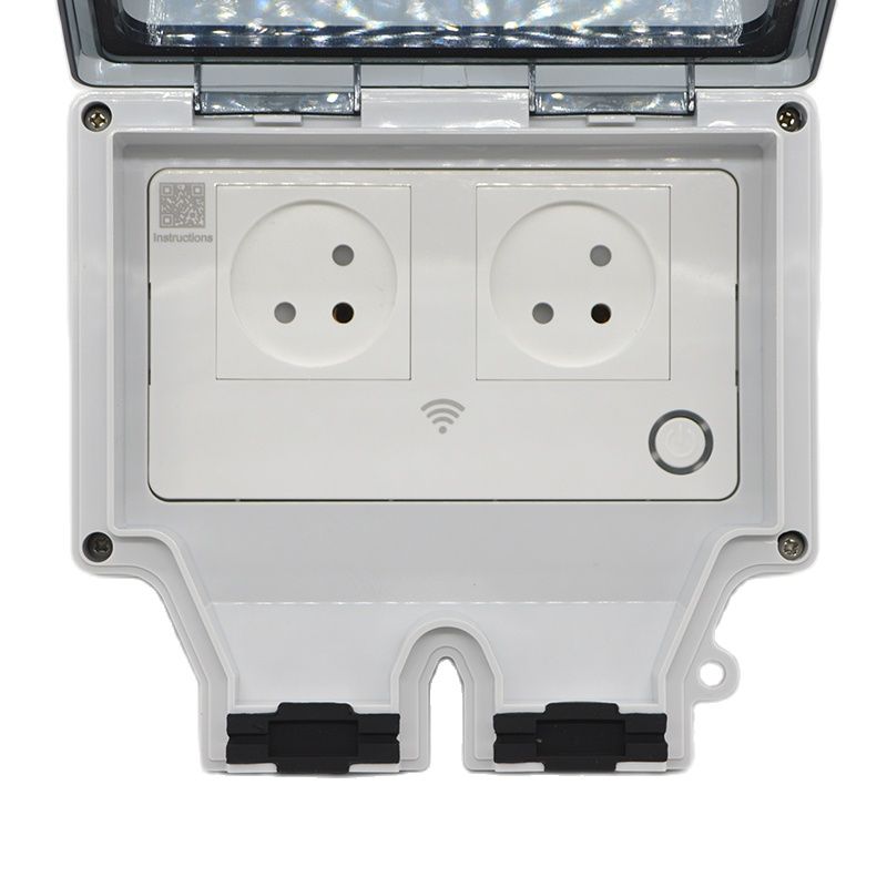 16A スマートソケット IP66 防水プラグ 86 タイプ - Outdoor Power Outlet Weatherproof のレビューと価格