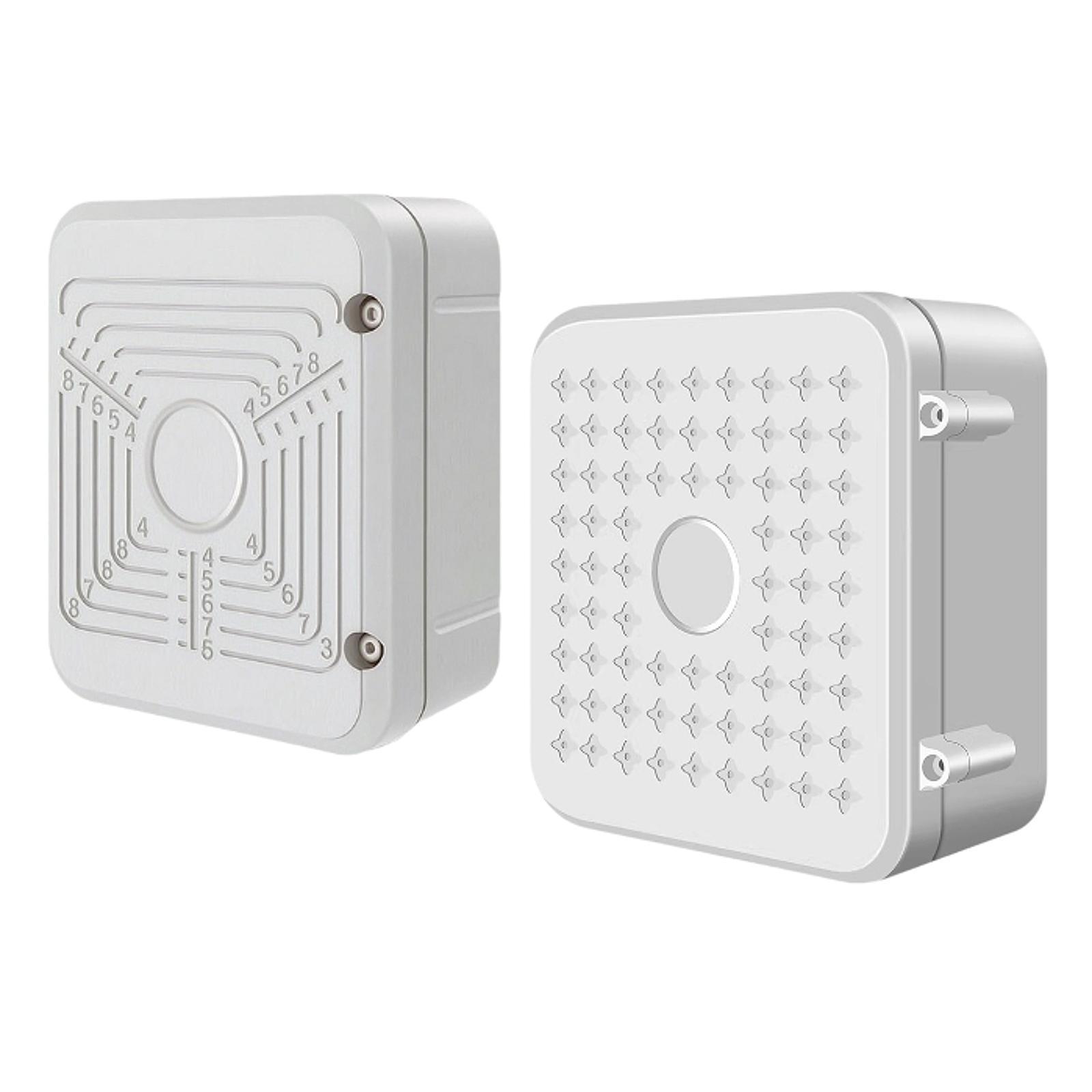 防水電源ボックス電気接続エンクロージャ防塵ケース屋外壁掛けセ - Outdoor Power Cable Junction Box のレビューと価格