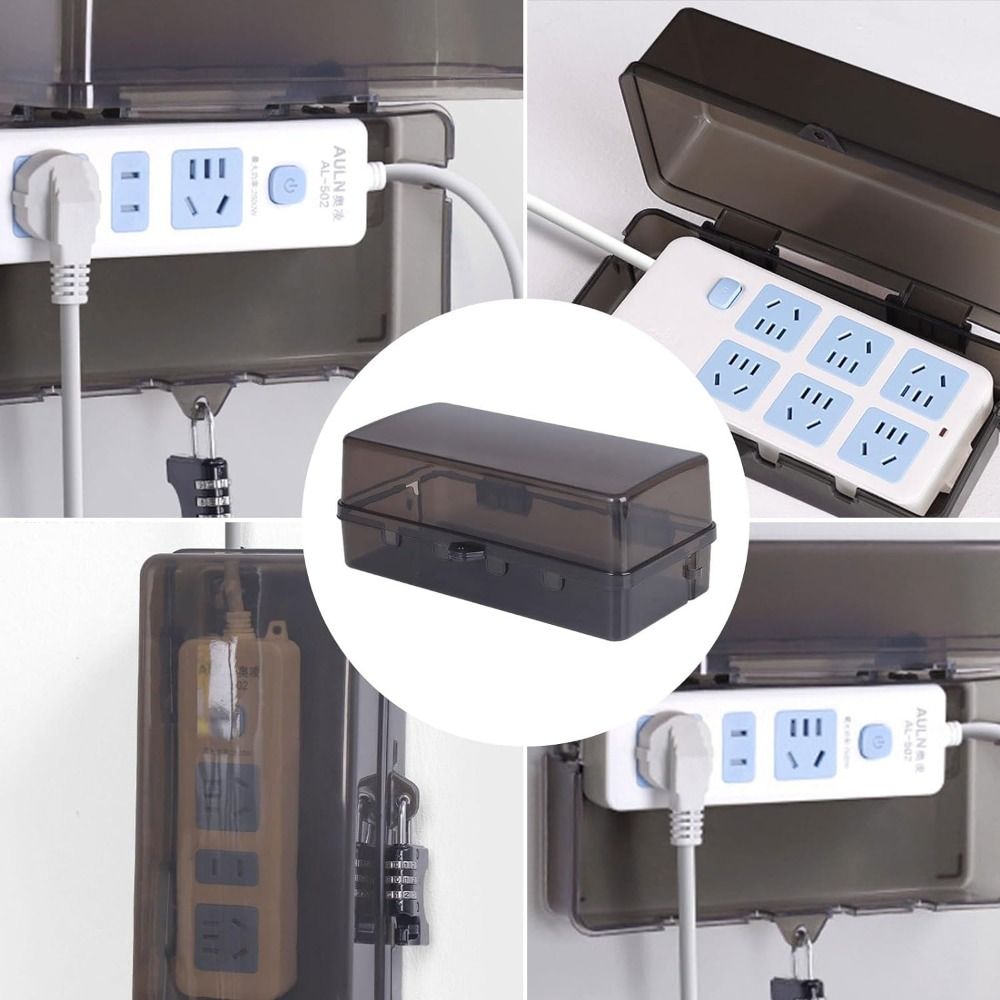 ポータブルプラスチックプラグボックス盗難防止防水ケーブル管理 - Outdoor Power Outlet Weatherproof のレビューと価格