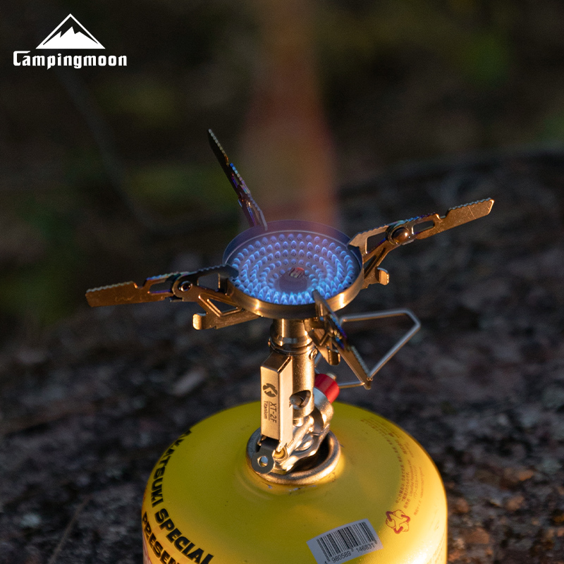CAMPINGMOON XT-2F Xuanfeng チタン - Outdoor Kitchen Power Burner のレビューと価格