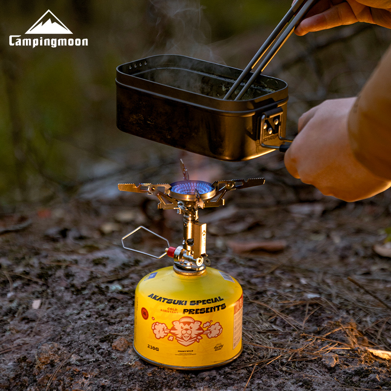 CAMPINGMOON XT-2F Xuanfeng チタン - Outdoor Kitchen Power Burner のレビューと価格