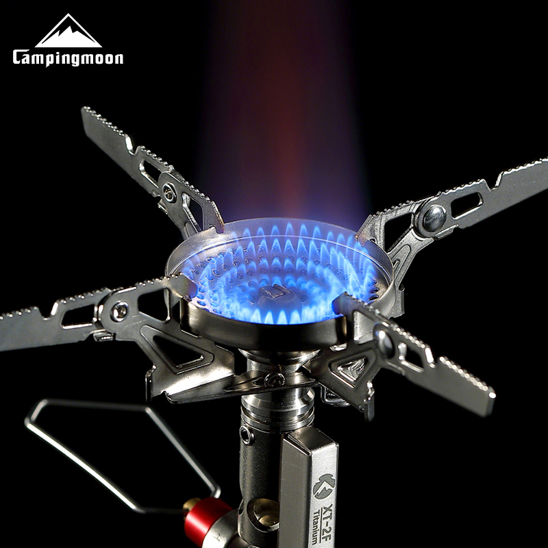 CAMPINGMOON XT-2F Xuanfeng チタン - Outdoor Kitchen Power Burner のレビューと価格