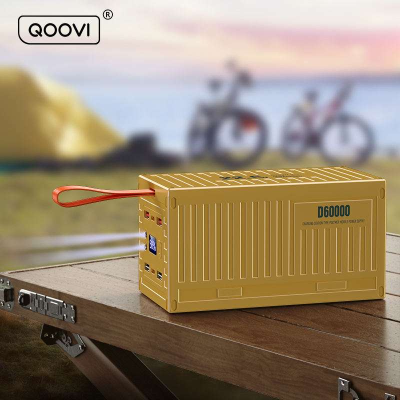 QOOVI 60000mAh パワーバンク 22.5 ワット - Outdoor Usb Power Outlet のレビューと価格