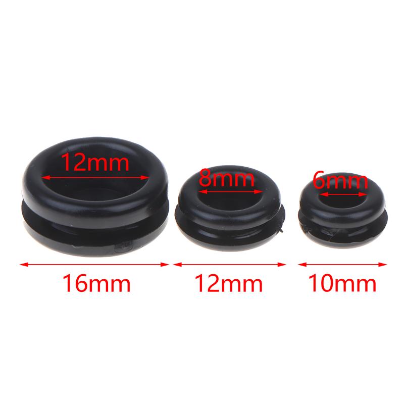 10/20 個ゴムグロメットファイアウォールホールプラグ黒両 - Outdoor Power Grommet のレビューと価格