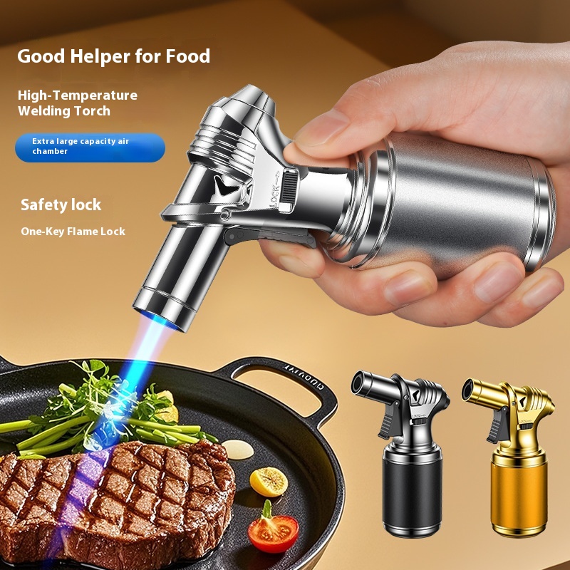 葉巻用強力メタルガスライター、防風ターボジェットブルーフレー - Outdoor Kitchen Power Burner のレビューと価格